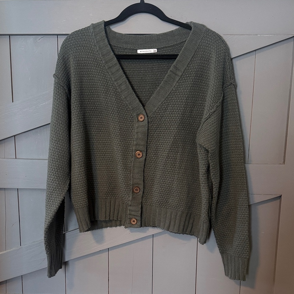 Staccato Slate Blue Cardigan